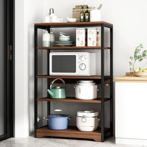 Oceli & Dřevěné Kuchyňská polička kus