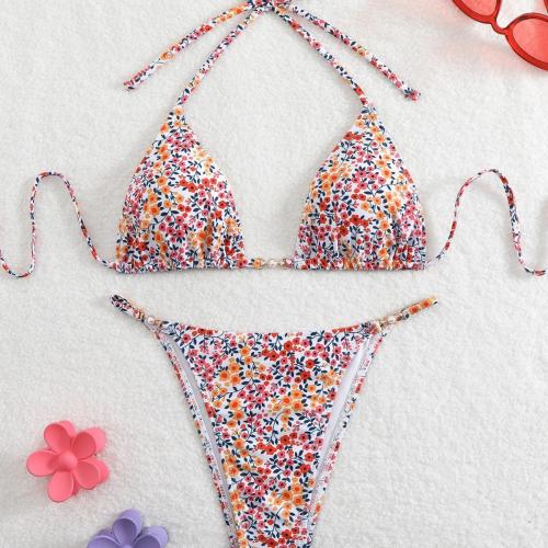 Spandex & Polyester Bikini veelkleurig Instellen