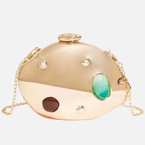 Ijzer Clutch Tas Katoen meer kleuren naar keuze stuk