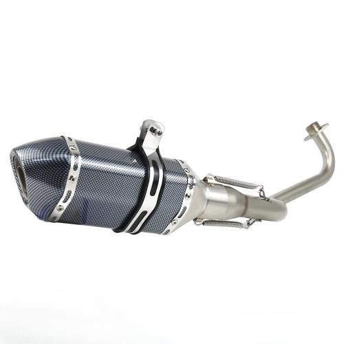  For Honda Grom 125 2013-2025 Full Exhaust System Slip-On Muffler On Pipe DB Kill 