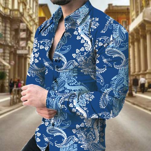 Chemische Faser & Polyester Männer Langarm Casual Shirts, mehr Farben zur Auswahl,  Stück