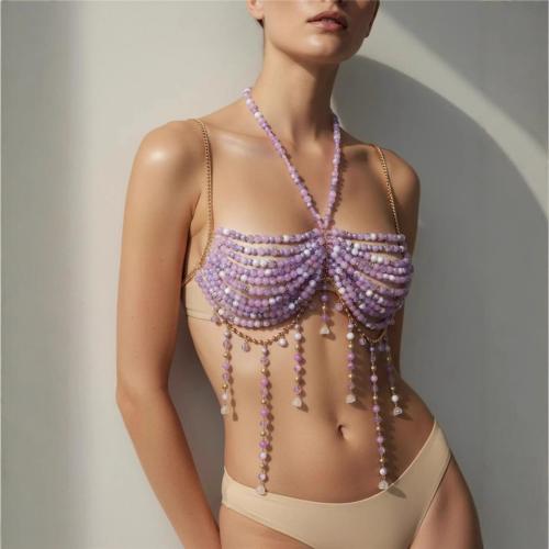 Acrylzuur Camisole Paarse : stuk