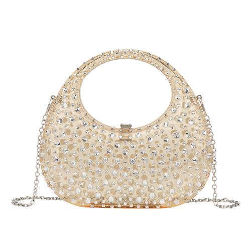 Acryl Handtas Solide meer kleuren naar keuze stuk