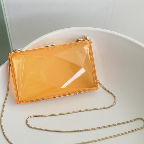 Acryl Clutch Tas Solide meer kleuren naar keuze stuk