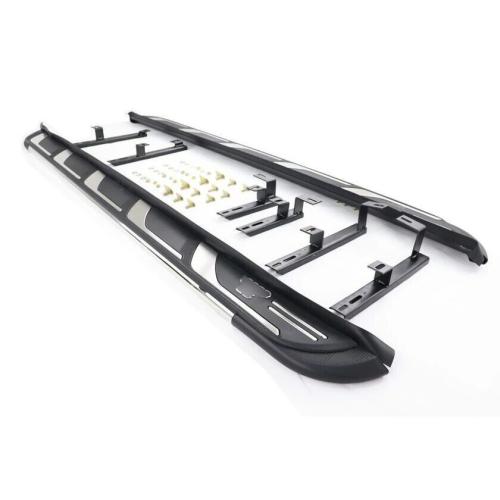 ALUMINIUM RUNNING BOARD SIDE STEPS FIXED FOOT RAIL FOR AUDI Q5 S LINE 80A 2018+