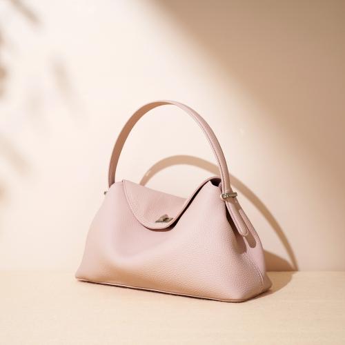 Volnerf rundleder Handtas Polyester Katoen Solide meer kleuren naar keuze stuk