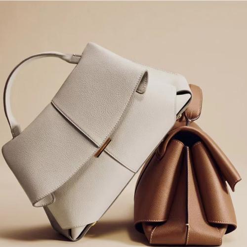 Koeienhuid Handtas Polyester Katoen Lichee Graan meer kleuren naar keuze stuk