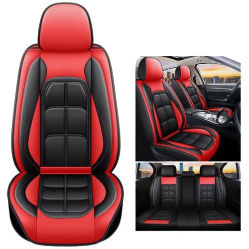 For Chevrolet Car 5 Seat Covers Full Set Waterproof Leather Front & Rear Cushion