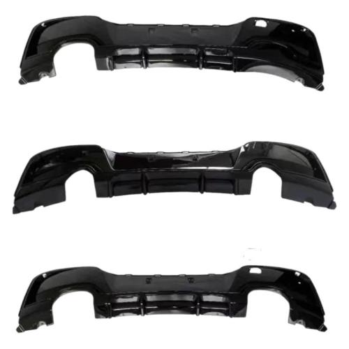 FOR BMW 1 SERIES F20 F21 PRE LCI REAR BUMPER DIFFUSER M135i M140i W/ LED 11-14