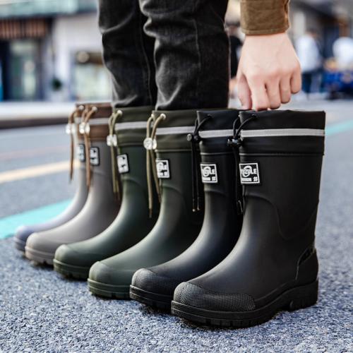 Plastic Cement & Eva Regenlaarzen meer kleuren naar keuze Paar