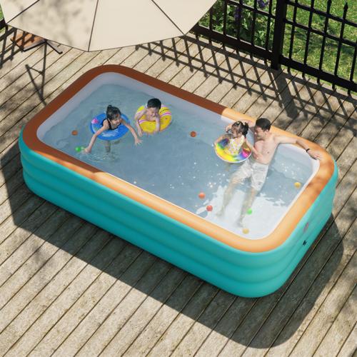 Pvc インフレータブルプール 青 一つ