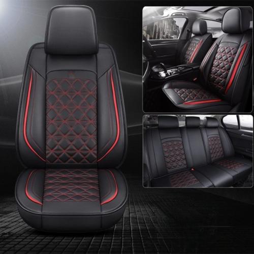 Car Seat Cover 5-Seat Full Set Leather Cushion For Acura TLX RDX MDX ILX