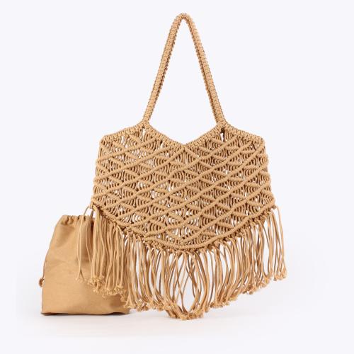 コットンコード 織られたショルダーバッグ キャンバス 選択のためのより多くの色 一つ