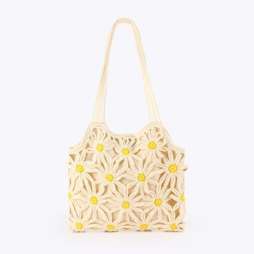 Katoenkoord Geweven schoudertas Polyester Bloemen meer kleuren naar keuze stuk