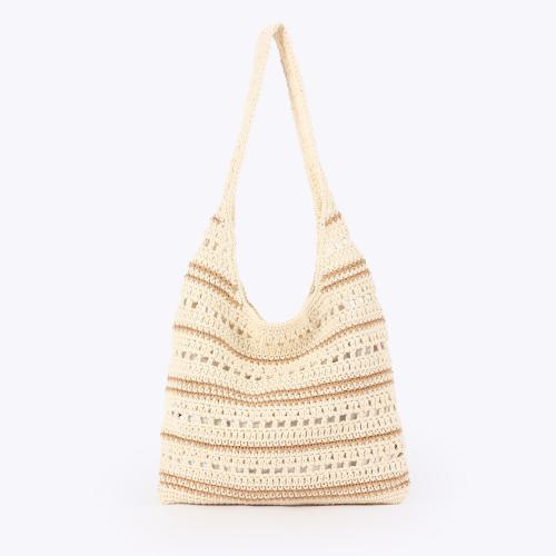 Katoenkoord Geweven schoudertas Ongevoerd Striped meer kleuren naar keuze stuk