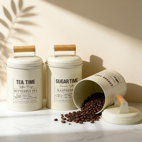 Verzinktes Eisen & Holz Speicher-Jar, Brief, Weiß,  Festgelegt