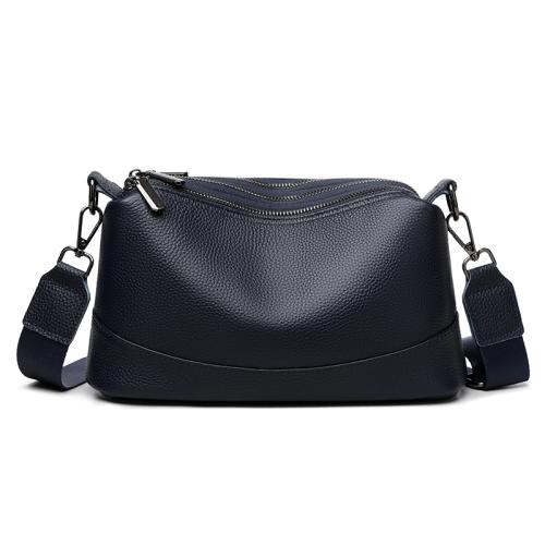 Volnerf rundleder Crossbody Tas Polyester Lichee Graan meer kleuren naar keuze stuk