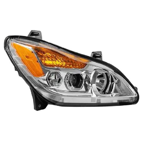 For Kenworth T680 2022-2025 Headlight, Halogen HeadLamp Right (Passegner)Side Chrome