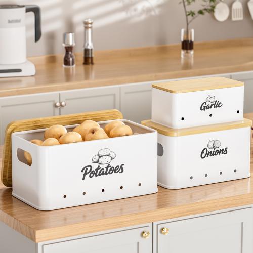 Bambus & Eisen Lebensmittelaufbewahrung Stankbox, Brief, mehr Farben zur Auswahl,  Festgelegt