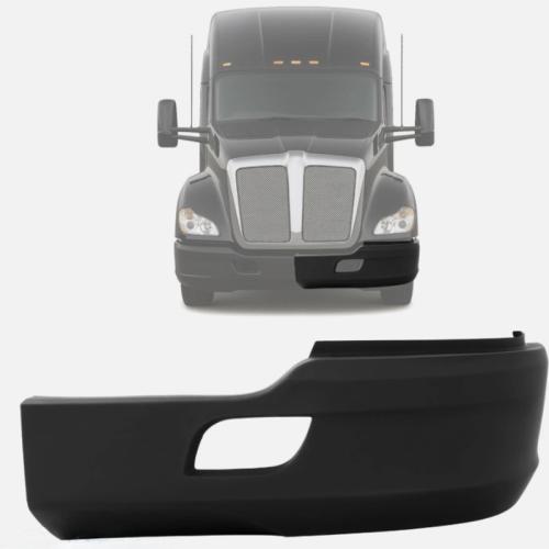 Front Bumper Cover w/o Fog Hole For Kenworth T680 2012-2021 Left Driver Side