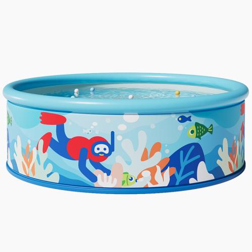 Pvc Schwimmbad Rahmen Set, Blau, Stück