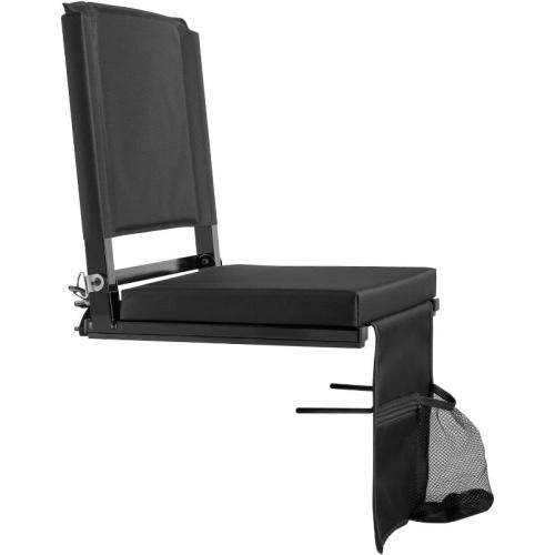 Metall & Schwamm & Oxford Outdoor Klappstuhl, Solide, Schwarz,  Stück