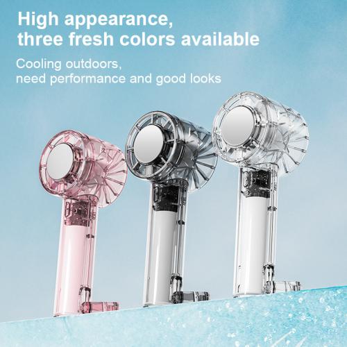 Engineering Plastics Mini Fan ice cooling & Three-speed adjustment & portable & Rechargeable PC