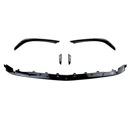 Front Bumper Spoiler Lip For Mercedes Benz W177 A-Class Hatchback A45 AMG 2018-2021