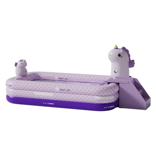 PVC foldable Inflatable Pool portable printed star pattern purple PC