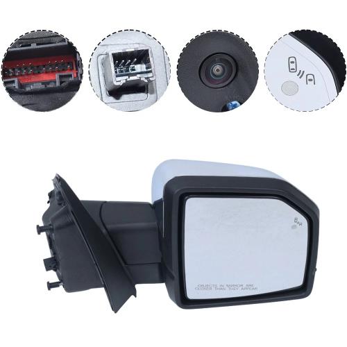 Passenger Side Mirror For Ford F150 2015-2018 Power/Signal/Blind  Camera