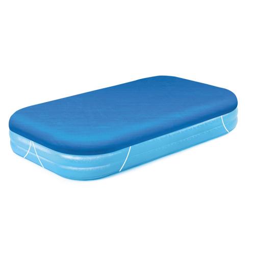 Plastic Waterproof Pool Cover thickening Solid blue PC