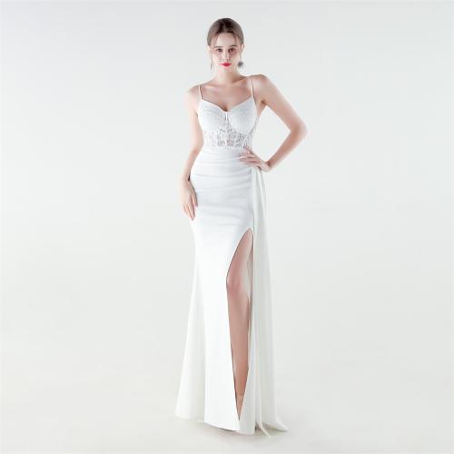 Spandex & Poliestere Dlouhé večerní šaty più colori per la scelta kus