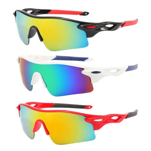 Plastic windproof Riding Glasses sun protection PC