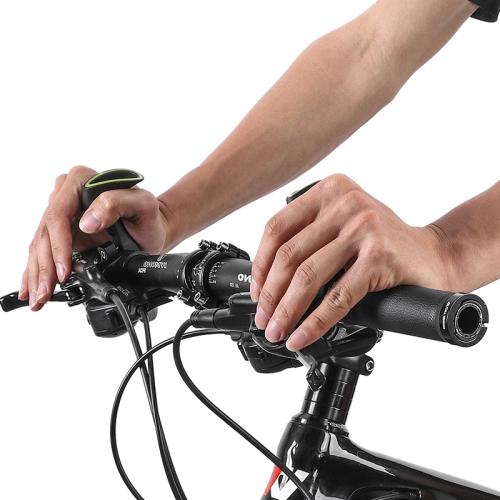Plastic Bicycle Handlebar durable black Pair