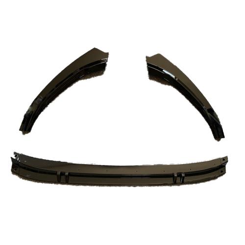 For Audi A3 S-Line S3 A3 8Y 2020-2024 Car Front Bumper Spoiler Lip Splitter Kit 3pcs