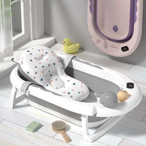 TPE-Thermoplastic Elastomer & Polypropylene-PP foldable Baby Bathtub PC