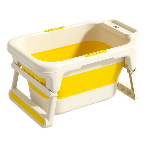 TPE-Thermoplastic Elastomer & Polypropylene-PP foldable Baby Bathtub for children PC