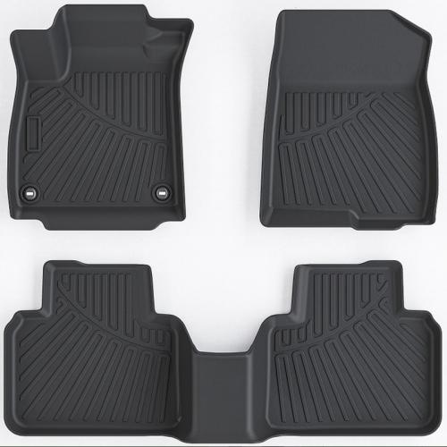 All Weather Car Floor Mats for Honda Accord 10th Gen Gas & Hybrid Model 2018-2022 5 Seat Sedan