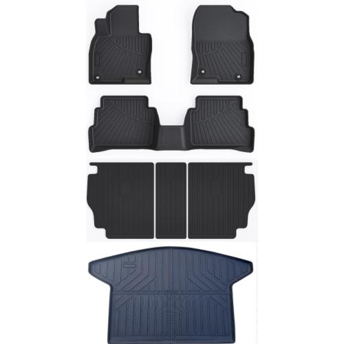 Floor Mats for Mazda CX-5 2017-2025 All Weather Floor Mats Full Coverage Set