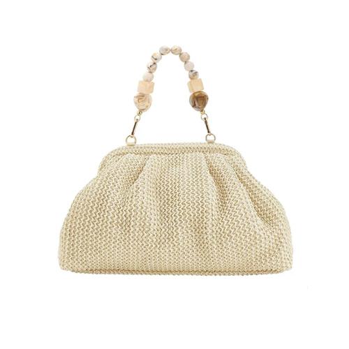 Polyester Handbag soft surface & attached with hanging strap Solid PC