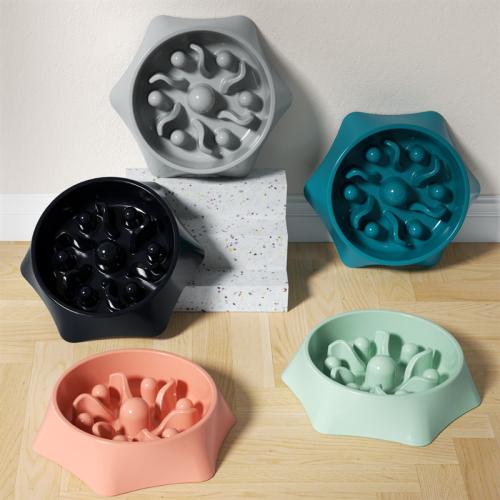 Polypropylene-PP Anti-choking Pet Bowl anti-skidding PC