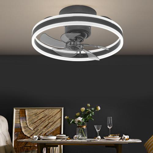 Brass & Engineering Plastics & Acrylic & Iron Smart Phone APP Control & adjustable light intensity Ceiling Light Japanese Standard PC