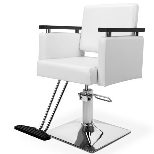 Metal & Sponge & PU Leather 360degree rotation & easy cleaning & Waterproof Salon Chair adjustable Solid PC
