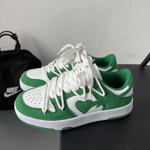 Micro Fibre & Caoutchouc Chaussures de planche pour femmes motif cardiaque plus de couleurs pour le choix Paire