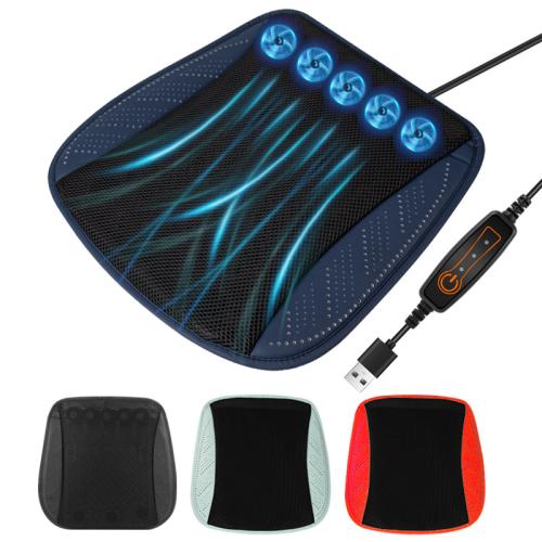 Mesh Fabric & Viscose Car Seat Cushion general & with USB interface & breathable Cotton PC