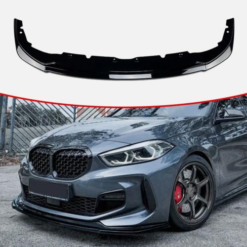 Front Bumper Lip For BMW 1 Serie F40 M Sport 118i 120d 128ti M135i 2020-2024