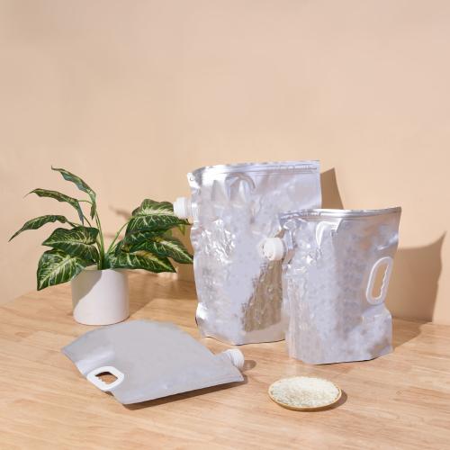 PET & PE Plastic antibacterial & shading Vacuum Storage Bags Set tight seal & dustproof Solid white Set