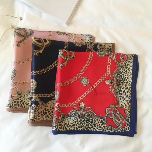 Natural Silk Silk Scarf sun protection printed PC