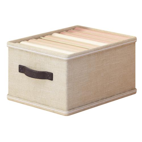 Paño Caja de almacenaje, Sólido, más colores para elegir, trozo