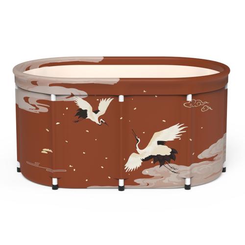 Pearl Cotton & Pongee & PVC Foldable Bathtub portable PC